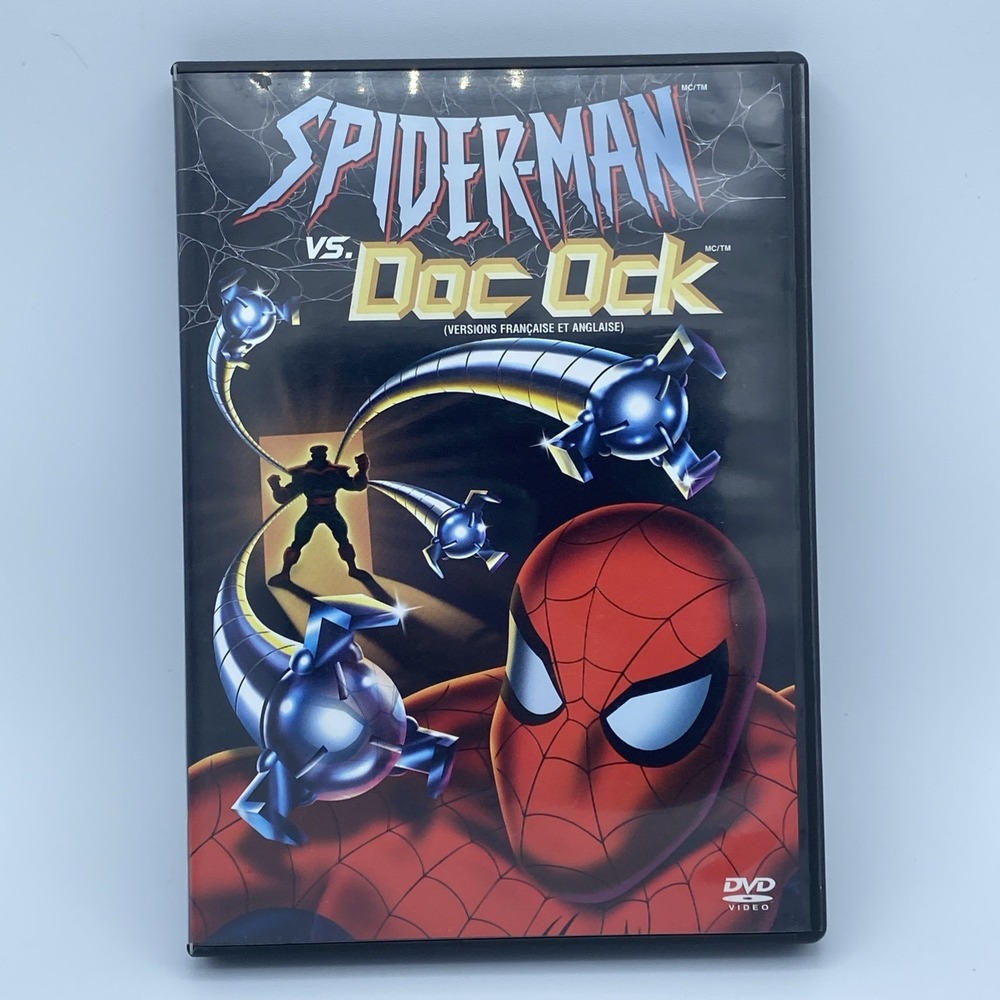Spider-Man vs Doc Ock Marvel‎ DVD Movie Bilingual Edition 2004 Release